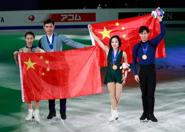 云开体育-双人滑中国力争“一二带回” “葱桶”静候对手挑战